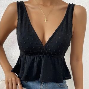 Classy fashionable Dot cami tank top